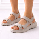Women’s Orthopedic Platform Sandals – Adjustable Comfort & Support
