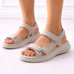 Women’s Orthopedic Platform Sandals – Adjustable Comfort & Support