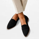 Women’s Orthopedic Suede Loafers – Elegant Comfort & Support