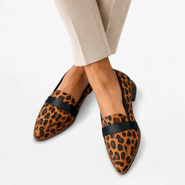Women’s Orthopedic Suede Loafers – Elegant Comfort & Support