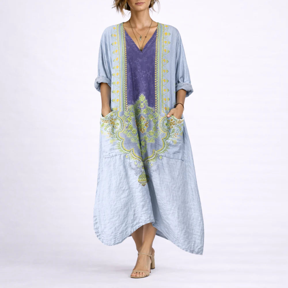 Women’s Kaftan Dress – Comfortable Bohemian Design