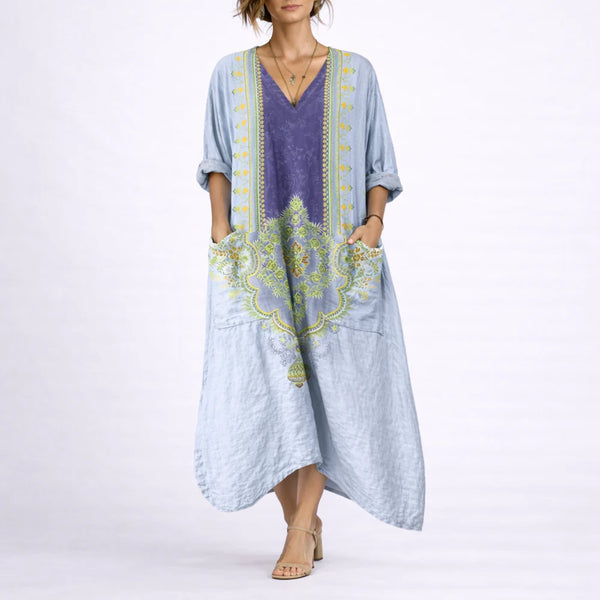Women’s Kaftan Dress – Comfortable Bohemian Design