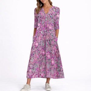 Women’s Summer Floral Midi Dress
