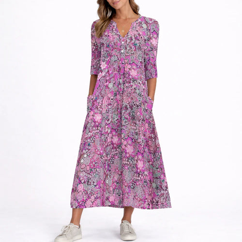 Women’s Summer Floral Midi Dress
