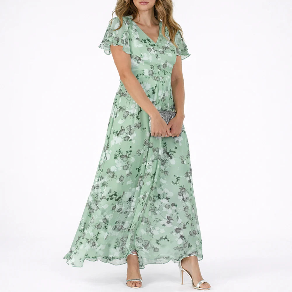 Women’s Floral Maxi Dress – Timeless Summer Elegance