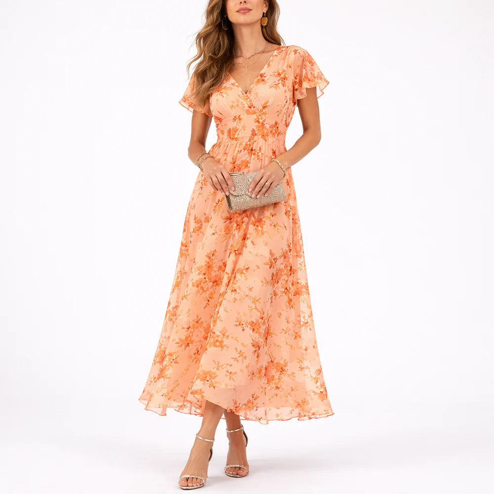 Women’s Floral Maxi Dress – Timeless Summer Elegance