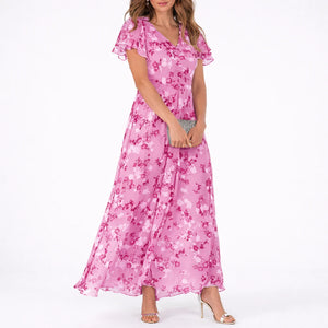 Women’s Floral Maxi Dress – Timeless Summer Elegance