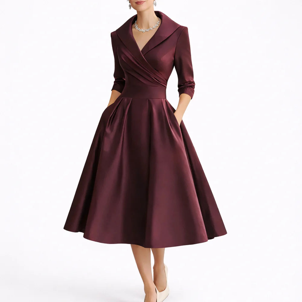 Women’s Chic Midi Dress – Elegant Everyday Style
