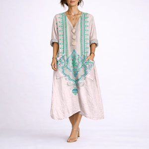 Women’s Kaftan Dress – Comfortable Bohemian Design