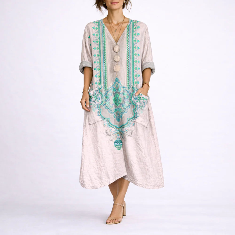 Women’s Kaftan Dress – Comfortable Bohemian Design