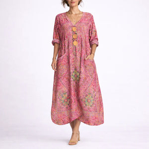 Women’s Kaftan Dress – Comfortable Bohemian Design