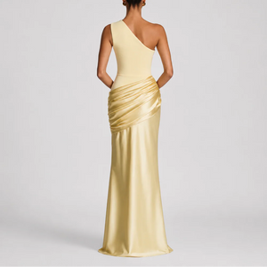 Women’s One-Shoulder Maxi Dress – Elegant Occasion Style