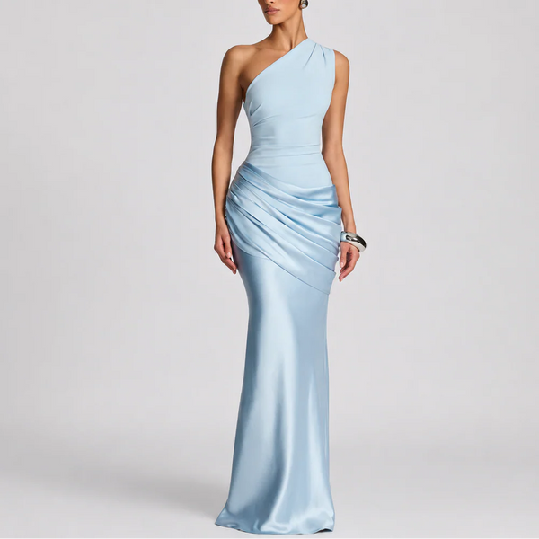Women’s One-Shoulder Maxi Dress – Elegant Occasion Style