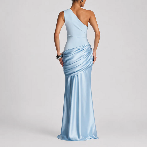 Women’s One-Shoulder Maxi Dress – Elegant Occasion Style