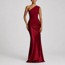 Women’s One-Shoulder Maxi Dress – Elegant Occasion Style