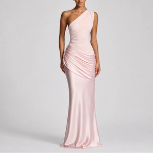 Women’s One-Shoulder Maxi Dress – Elegant Occasion Style