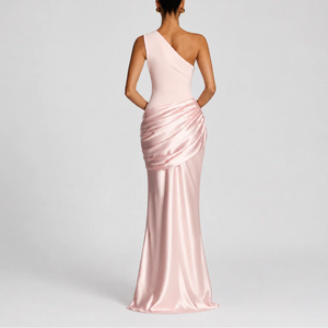 Women’s One-Shoulder Maxi Dress – Elegant Occasion Style