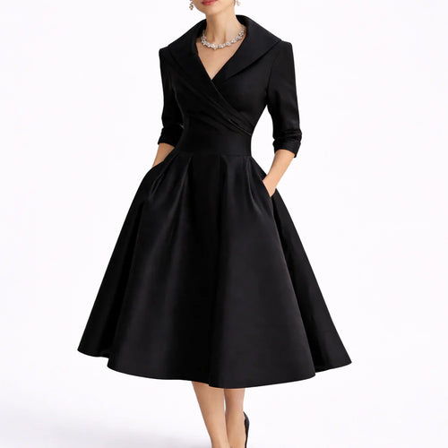 Women’s Chic Midi Dress – Elegant Everyday Style