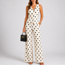 Women’s Polka Dot Two-Piece Set – Effortless Summer Style