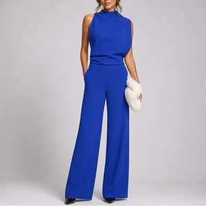 Women’s Sleeveless Wide-Leg Jumpsuit – Effortless Everyday Style