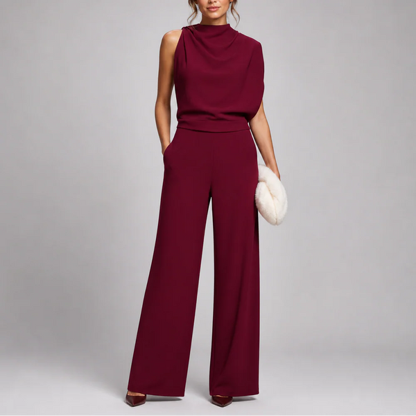 Women’s Sleeveless Wide-Leg Jumpsuit – Effortless Everyday Style