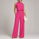 Women’s Sleeveless Wide-Leg Jumpsuit – Effortless Everyday Style